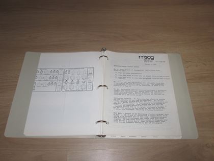 Moog-MemoryMoog Owners Manual-'82-Rare !